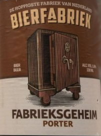 Bierfabriek Fabrieksgeheim logo Bierfabriek Fabrieksgeheim logo